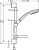 Душевой гарнитур Hansgrohe Croma 100 1jet 27717000 Unica'C Душевой гарнитур Hansgrohe Croma 100 1jet 27717000 Unica'C