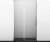 Душевая дверь в нишу Wasserkraft Dinkel 58R30 130 см