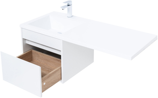 Тумба с раковиной Aquanet Токио 48 1 ящик