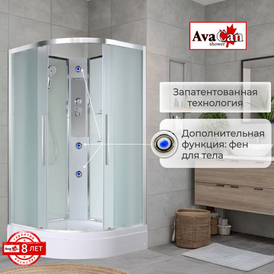 Душевая кабина AvaCan EM3010N без крыши
