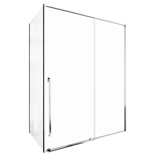 Душевой уголок Allen Brau Fantasy 2.0 120x90, профиль хром, стекло прозрачное