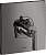 Смеситель для душа Axor Citterio HighFlow 39711330 термостат, полированный черный хром