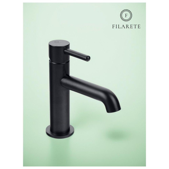 Смеситель для раковины Filarete Roun FL5020BL, черный