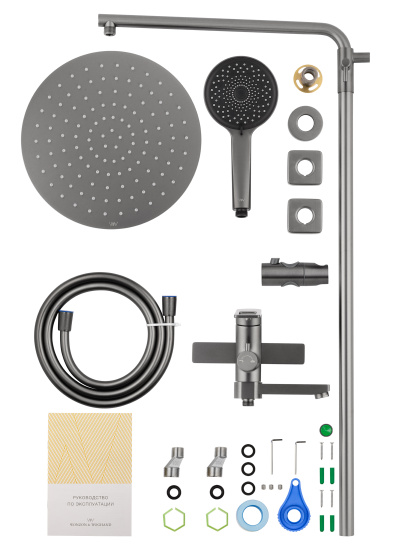 Душевая стойка Wonzon & Woghand Frame WW-88739010-BGM