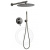 Душевая система Filarete Roun FL1023BG, графит Душевая система Filarete Roun FL1023BG, графит