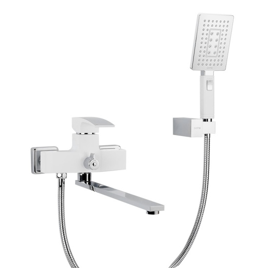 Смеситель для ванны Gappo G2207-7, белый