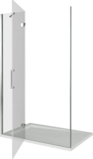 Душевая дверь в нишу Good Door Saturn WTW-140-C-CH-L