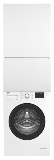 Шкаф Misty Амур 60 с бельевой корзиной над стиральной машиной