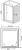 Душевой уголок RGW Classic CL-41 (710-760)x800x1850 профиль хром, стекло шиншилла