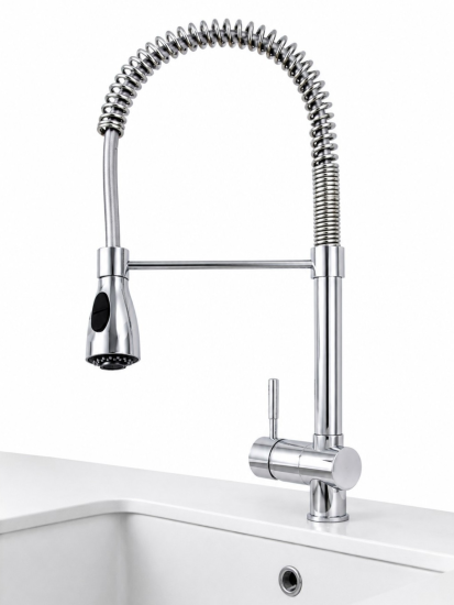 Смеситель для кухни Fiore Xenon 44CR5465 с режимом душ, хром