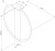 Полотенцедержатель Am.Pm Inspire V2.0 A50A34400 кольцо