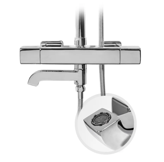 Душевая система Grocenberg GB7005CR термостат