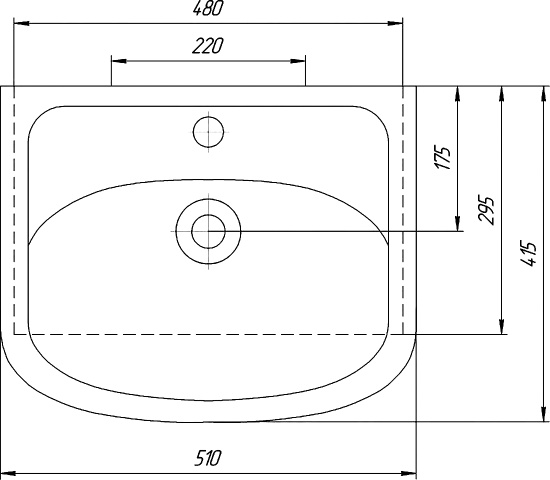Мебель для ванной 1MarKa Уют 50Н