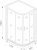 Душевой уголок Good Door Latte R-120-G-WE Душевой уголок Good Door Latte R-120-G-WE
