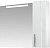 Зеркало-шкаф Triton Кристи 100 R с подсветкой, белый