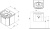 Мебель для ванной Ravak Chrome 55 серая