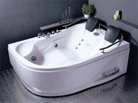 Акриловая ванна Appollo AT-0919 R / 0929 L с гидромассажем и радио 180 см