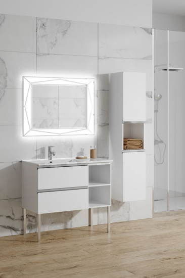 Тумба с раковиной Sanvit Стрит 4 90 L белая
