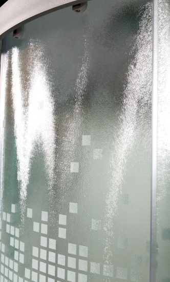 Душевая кабина DTO L920 R с гидромассажем и электрикой