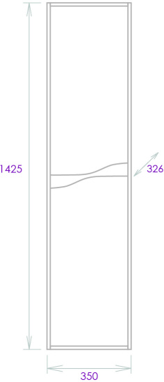Шкаф-пенал Onika Брендон 35.10 У