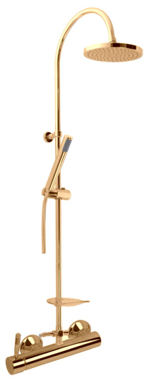 Душевая стойка Webert Rimini RI870105010, золото