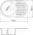 Мойка кухонная Rossinka RS74-46RW sand Мойка кухонная Rossinka RS74-46RW sand