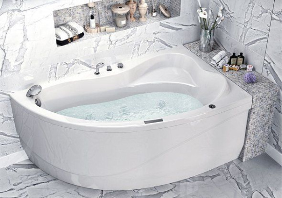 Акриловая ванна Aquanet Atlanta 150x90 R