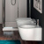 Инсталляция Geberit Duofix UP320 111.300.00.5 с кнопкой Sigma 01 115.770.46.5 + унитаз подвесной Ideal Standard Connect + сиденье Ideal Standard Connect E772401+ крепления