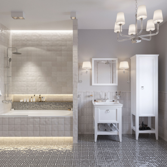 Зеркало VitrA Valarte 65 матовое белое
