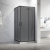 Душевой уголок Veconi Rovigo RV-27B Grey 100x90