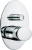 Смеситель для ванны Bossini Oval Z006202 CR с внутренней частью