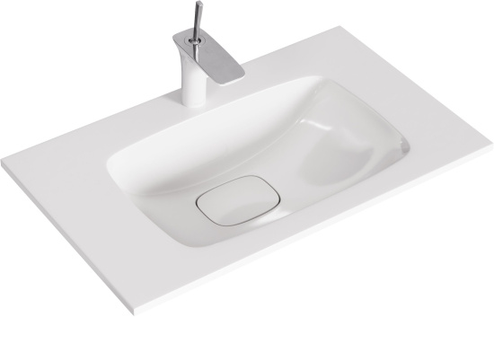 Тумба с раковиной Aqwella 5 stars Accent 75 белый