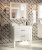 Тумба под раковину Kerama Marazzi Pompei 80 белая