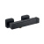 Смеситель для душа Webert One-X OX870102560, черный Смеситель для душа Webert One-X OX870102560, черный