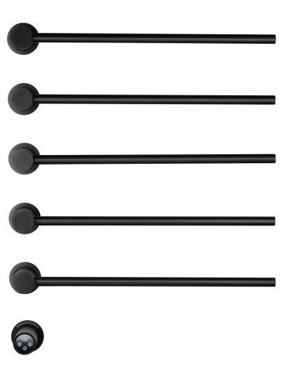 Полотенцесушитель электрический Wonzon & Woghand Hamburg WW-AL315-MB