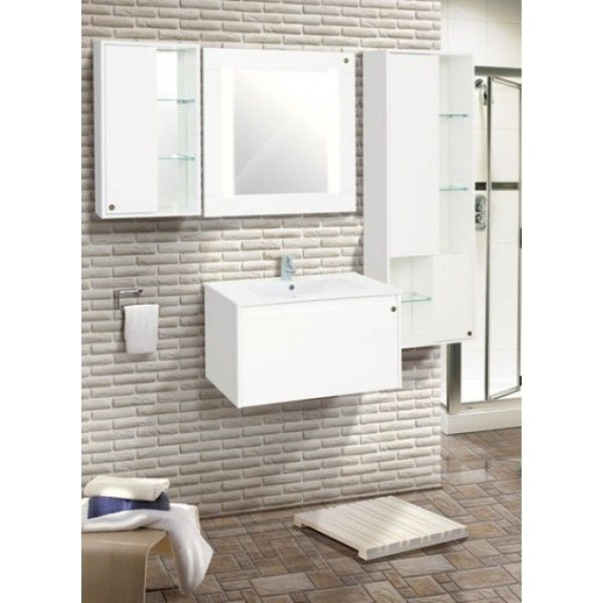 Мебель для ванной Sanvit Флай 120 белый глянец
