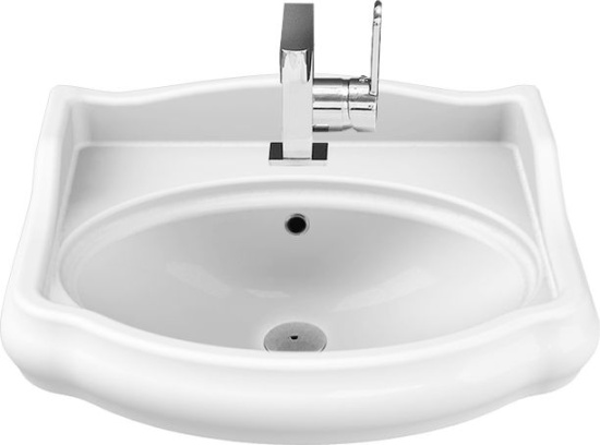 Тумба с раковиной Opadiris Лоренцо 60 белая матовая