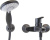 Смеситель для ванны Webert Sax Evolution SE850101560 черный