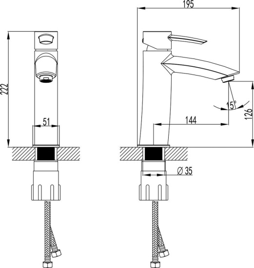 Душевой комплект Lemark Atlantiss LM3202C + LM3237C