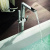 Напольный смеситель для ванны Grohe Allure Brilliant 23119000 без внутренней части