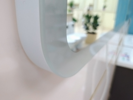 Зеркало Misty Неон 3 LED 120x80, сенсор на зеркале