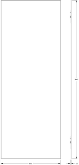 Зеркало Evoform Standard BY 0256 60x160