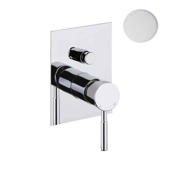 Смеситель для душа Webert Rimini RI860101740, белый