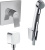 Душевой комплект Hansgrohe Vivenis 75615000 + гигиенический душ 32128000 + шланговое подключение 26457000 Душевой комплект Hansgrohe Vivenis 75615000 + гигиенический душ 32128000 + шланговое подключение 26457000