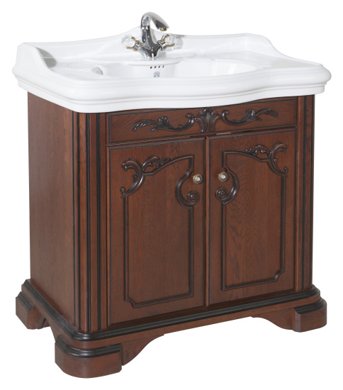 Мебель для ванной Bellezza Виктория 100 вишня