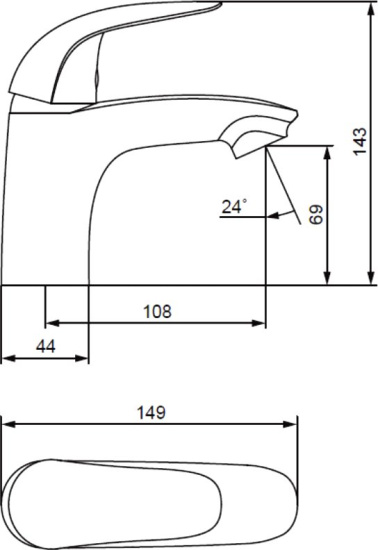 Душевой комплект Damixa Astoria DX551000000 + душевая стойка Redblu Origin One 978100000 + смеситель Astoria DX550210000
