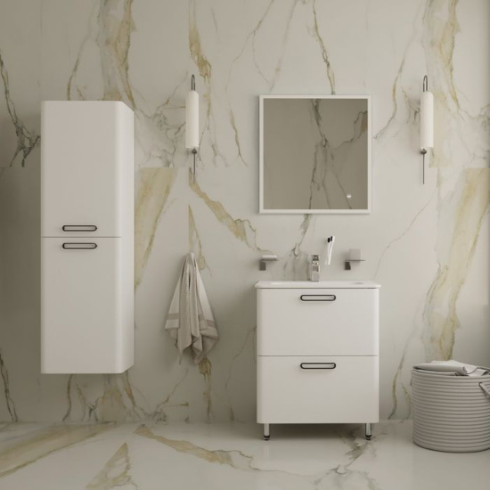 Тумба с раковиной Iddis Brick 60 напольная