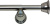 Карниз для ванны Bath Plus Decor collection DC007 серебристый