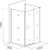 Душевой уголок Good Door Antares WTW+SP+SP 130х90х90х195 см
