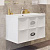 Тумба с раковиной Marka One Carre 75П White